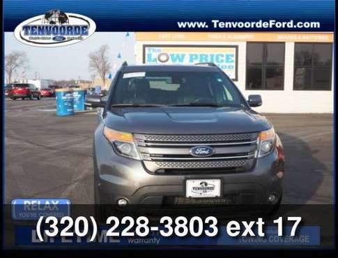 2014 Ford Explorer Limited 0 Down Delivers! - - by for sale in ST Cloud, MN