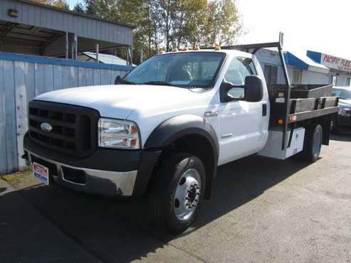 2006 Ford F550 12ft Flatbed Dump for sale in Kent, WA