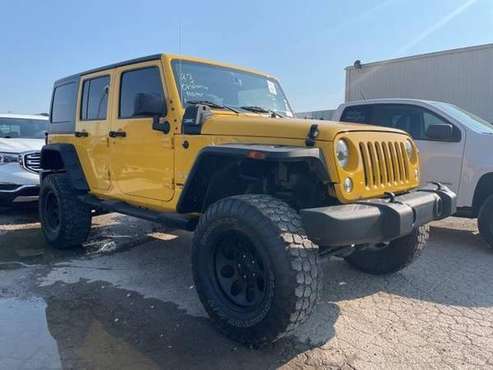 2015 Jeep Wrangler Unlimited Sahara - - by dealer for sale in Norman, OK