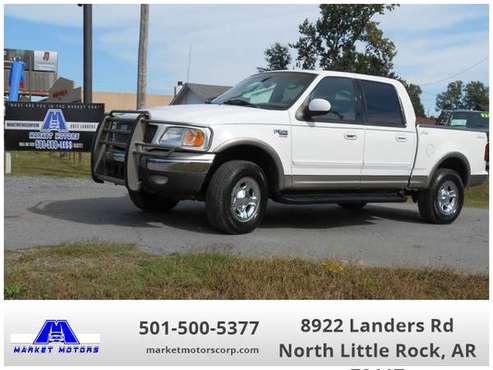 2001 Ford F-150 SuperCrew Crew Cab 139" XLT 4WD for sale in North Little Rock, AR
