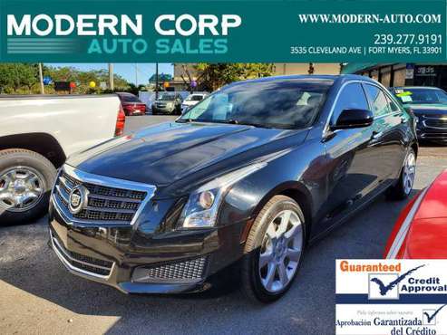 2014 CADILLAC ATS - 76k Mi - ONE-OWNER, up to 33 MPG, Phone for sale in Fort Myers, FL