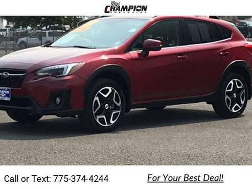 2018 Subaru Crosstrek Limited suv Red - cars & trucks - by dealer -... for sale in Reno, NV