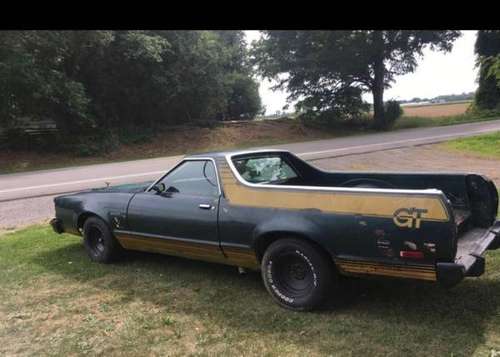 1979 Ford Ranchero w/351 Windsor, C6 transmission, Ford 9 inch rear for sale in Le Roy, NY