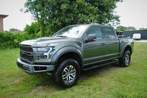 2017 Ford F-150 Raptor 4x4 4dr SuperCrew 5.5 ft. SB Pickup Truck for sale in Miami, FL