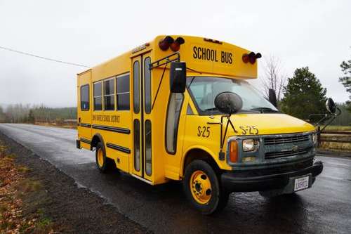 2001 Chevy 3500 Collins School Bus - 6 5L Diesel for sale in Underwood, OR
