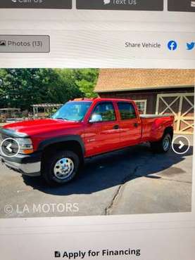 2001 Chev Silverado 3500 for sale in Waterford, CT