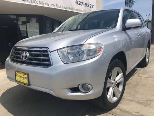 10 Toyota Highlander Limited, 1 Owner, Leather, Moonroof, 3rd row for sale in Visalia, CA