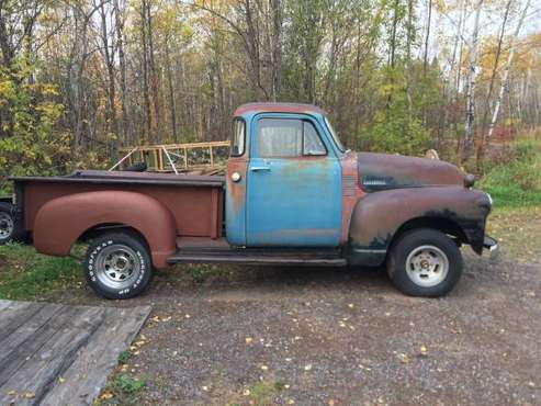 1954 Chevrolet pickup short box 5 window for sale in Duluth, MN