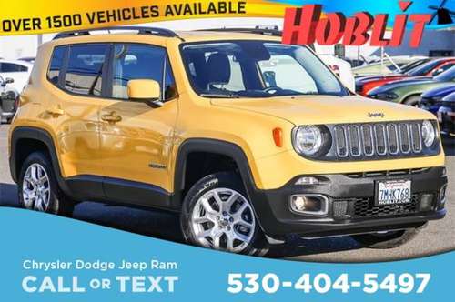 2015 Jeep Renegade Latitude - cars & trucks - by dealer - vehicle... for sale in Woodland, CA