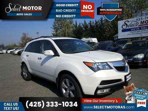 2011 Acura MDX SH AWD w/TechSUV w/Technology Package FOR ONLY for sale in Lynnwood, WA