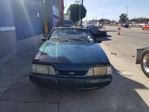 1990 Ford Mustang Convertible 5.0 Stick Shift for sale in Los Angeles, CA