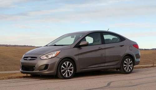 2017 Hyundai Accent, Light Damage, Clean Title, 1 6L, AT, Drives for sale in Rapid City, SD