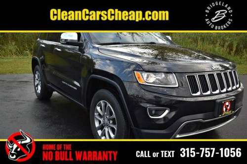 2016 Jeep Grand Cherokee black for sale in Watertown, NY