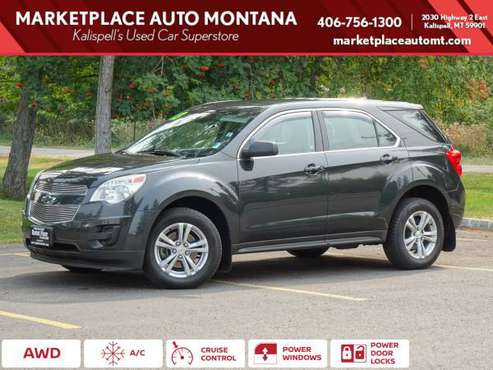 2013 CHEVROLET EQUINOX AWD All Wheel Drive Chevy LS SPORT UTILITY 4D... for sale in Kalispell, MT