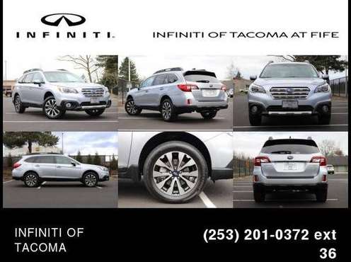 2017 Subaru Outback Limited - - by dealer - vehicle for sale in Fife, WA
