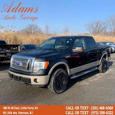 2010 Ford F-150 F150 F 150 4WD SuperCrew 145 Lariat Buy Here Pay for sale in Little Ferry, PA