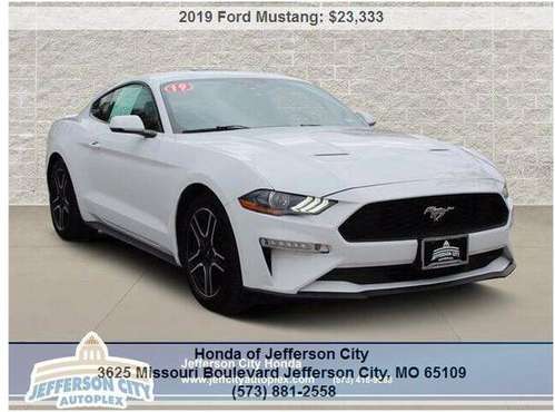 2019 Ford Mustang EcoBoost Premium - cars & trucks - by dealer -... for sale in Jefferson City, MO