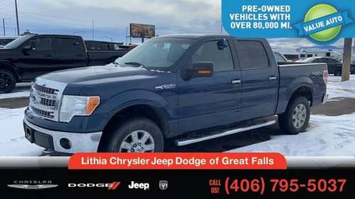2013 Ford F-150 4WD SuperCrew 145 XLT - - by dealer for sale in Great Falls, MT