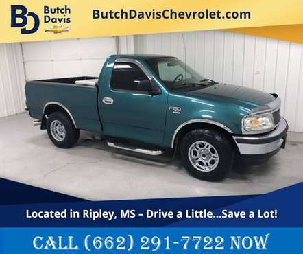 1998 Ford F150 F-150 XL Standard Cab V8 Pickup Truck w ToolBox Tow Pkg for sale in Ripley, MS