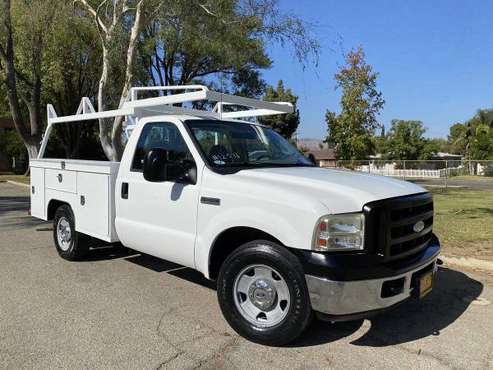 2007 Ford F-250 F250 F 250 Utility Truck/ Service Body with Rack -WE... for sale in Los Angeles, CA