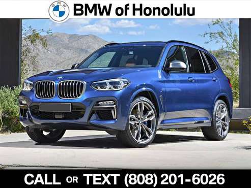 X3 M40i 2018 BMW X3 M40i M40i PREM PKG NAV REAR VIEW CAM 20 IN for sale in Honolulu, HI