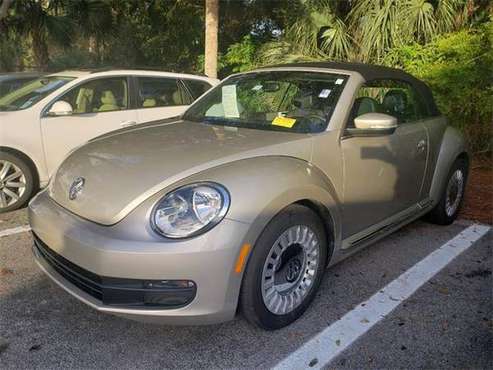 2015 Volkswagen Beetle 1.8T - convertible - cars & trucks - by... for sale in Naples, FL