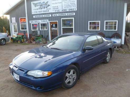 2004 04 CHEVY CHEVROLET MONTE CARLO 3.8L V6 SS - cars & trucks - by... for sale in Westboro, WI