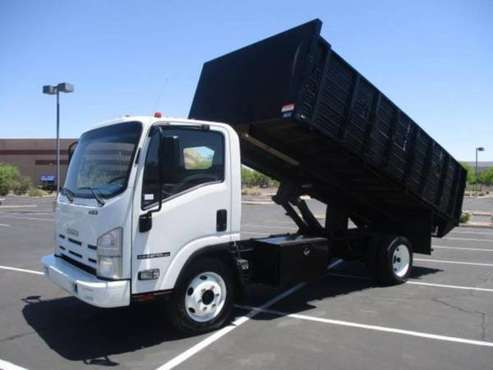 2014 Isuzu Npr Dump Truck - cars & trucks - by owner - vehicle... for sale in Shrewsbury, MA
