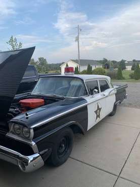 1959 FORD Fairlane MAYBERRY POLICE CAR!!!! for sale in Dansville, MI