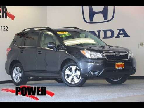 2015 Subaru Forester AWD All Wheel Drive 2.5i Limited 2.5i Limited... for sale in Albany, OR