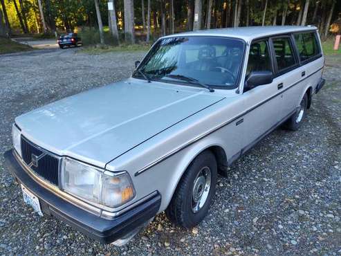 1989 Volvo 240 Wagon, Superb Condition! - - by dealer for sale in Bellingham, WA