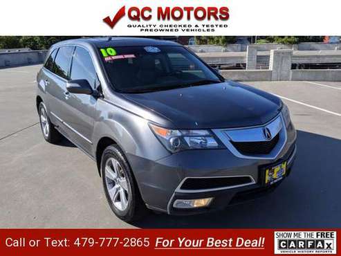 2010 Acura MDX SH AWD w/Tech 4dr SUV w/Technology Package suv Polished for sale in Fayetteville, AR