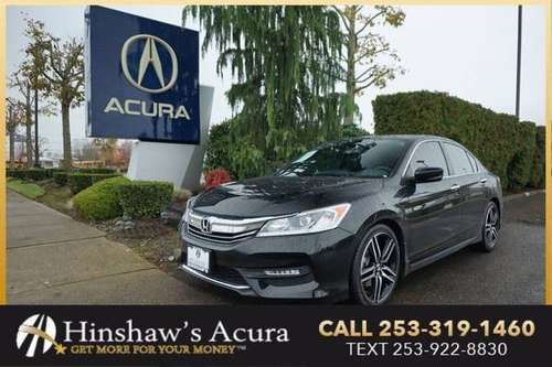 2017 Honda Accord Sedan Sport - - by dealer - vehicle for sale in Tacoma, WA