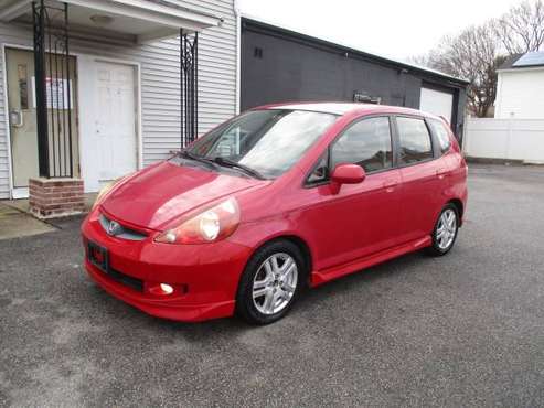 HONDA FIT RED 159K MILES 4 CYLINDER GAS SAVER - - by for sale in North Providence, RI