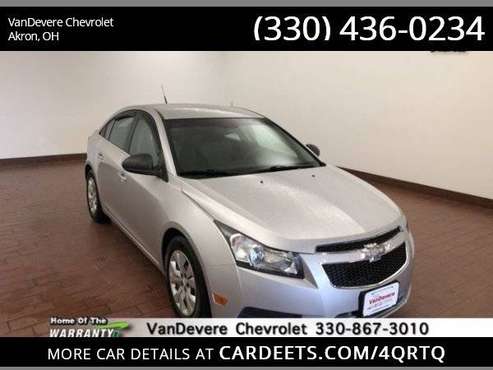 2012 Chevrolet Cruze LS, Silver Ice Metallic for sale in Akron, OH