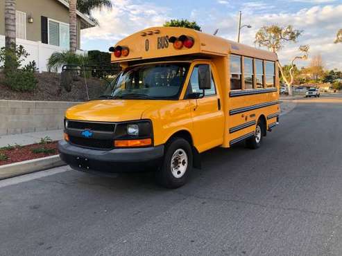 NICE SHORT BUS! 2009 Chevy Express 4 Window - - by for sale in Whittier, CA