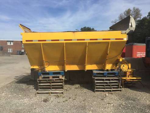 stainless steel vbox salt spreader for truck for sale in Lockport, IL