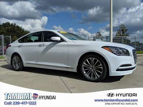 2016 Hyundai Genesis Casablanca White *Priced to Sell Now!!* for sale in Naples, FL