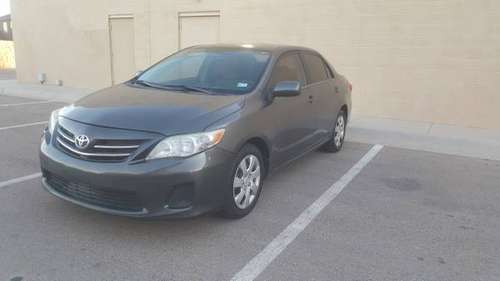 2013 Toyota Corolla - cars & trucks - by owner - vehicle automotive... for sale in El Paso, TX