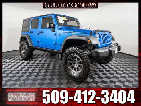 *SALE* Lifted 2015 *Jeep Wrangler* Unlimited Rubicon 4x4 - cars &... for sale in Pasco, WA