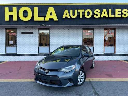 2016 Toyota Corolla! 1500 DOWN ! BUY HERE PAY HERE - FREE OIL for sale in Atlanta, GA