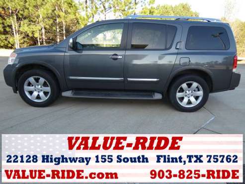 12 Nissan ARMADA SV *WE FINANCE* ~LOADED AND LUXURIOUS~ - cars &... for sale in Flint, TX