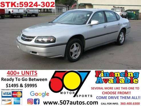 2003 Chevrolet Impala 4dr Sdn - - by dealer - vehicle for sale in Roy, WA