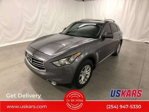 2015 INFINITI QX70 with Tires: P265/45R21 V-Rated AS for sale in Salado, TX