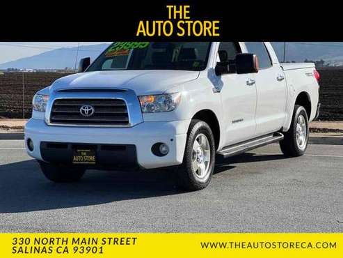 2007 Toyota Tundra LTD pickup Super White - - by for sale in Salinas, CA