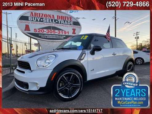 2013 MINI Paceman Cooper S ALL4 AWD 2dr Hatchback ARIZONA DRIVE FREE for sale in Tucson, AZ