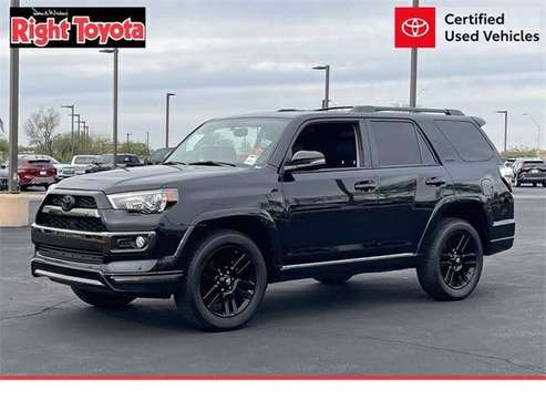 Certified 2019 Toyota 4Runner Limited Nightshade for sale in Scottsdale, AZ