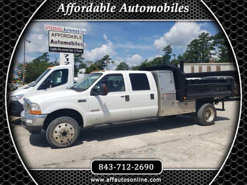 2004 Ford F-450 SD Crew Cab 4WD DRW for sale in Myrtle Beach, SC