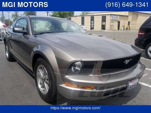 2005 Ford Mustang 2dr Cpe Deluxe with Driver & front passenger Second for sale in Sacramento , CA