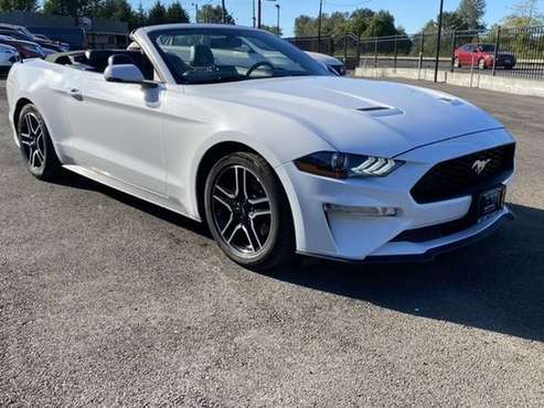 2019 Ford Mustang EcoBoost Convertible - - by dealer for sale in Puyallup, OR